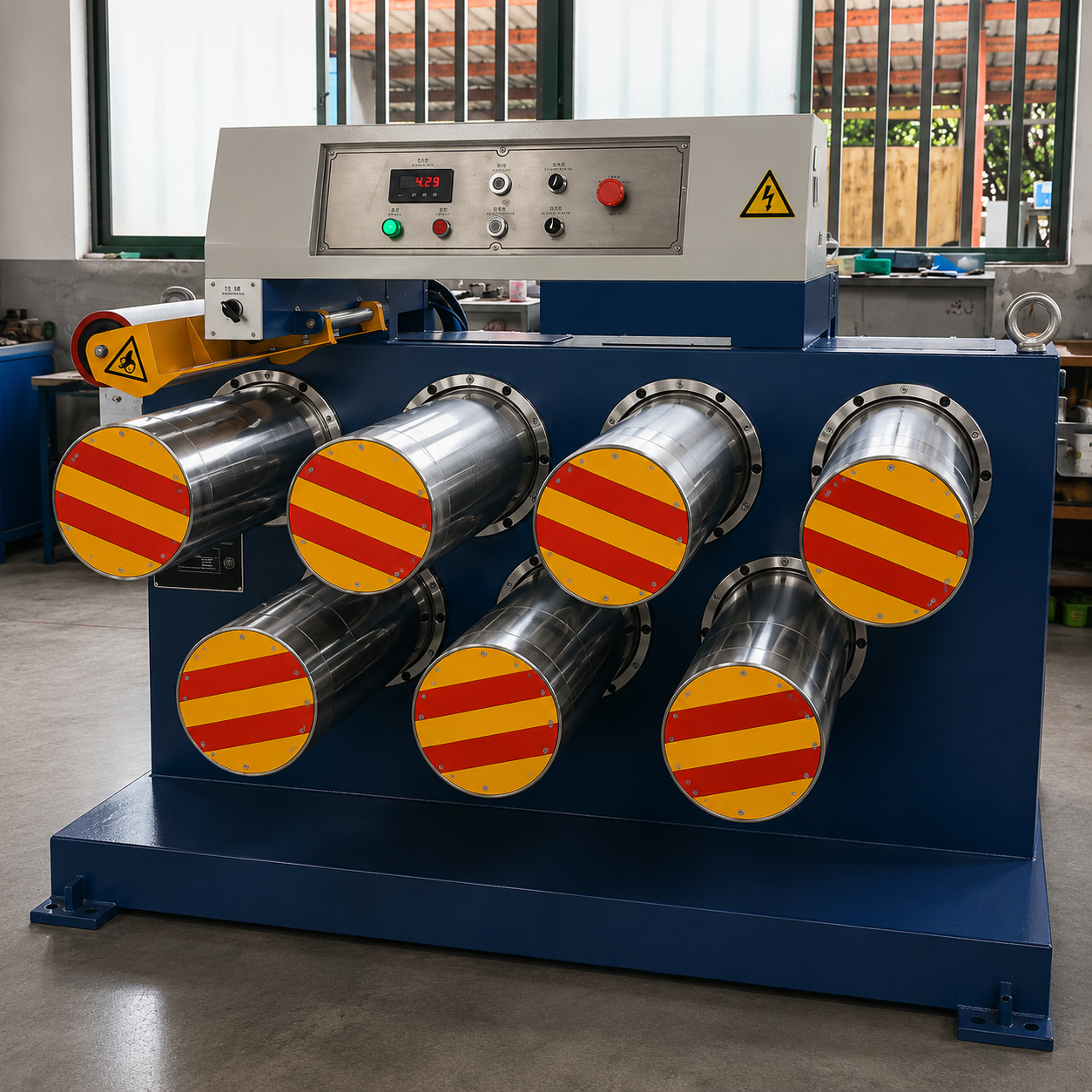 150kw Heating Power Monofilament Extruding Machine for PBT Material Extrusion and Fiber Manufacturing
