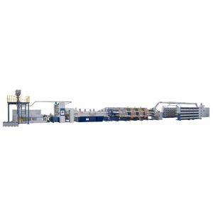 6400 Dtex Artificial Grass Tape Extruding Machine 6400 Dtex Artificial Grass Tape Extruding Machine